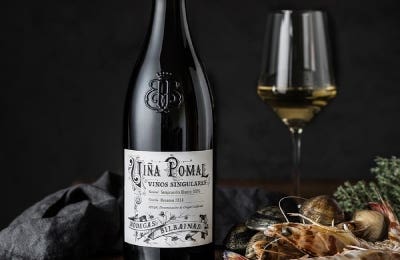 Vino blanco Viña Pomal