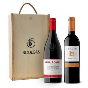 Viña Pomal red wine box
