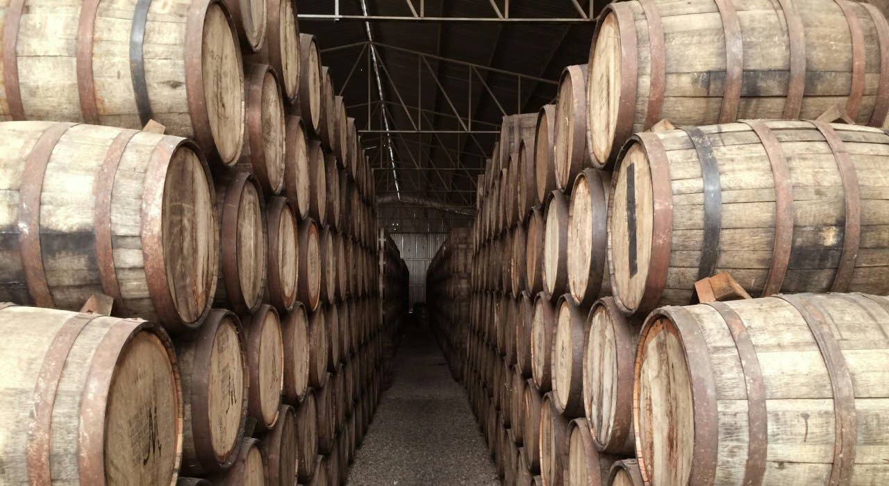 Different types of wine barrels