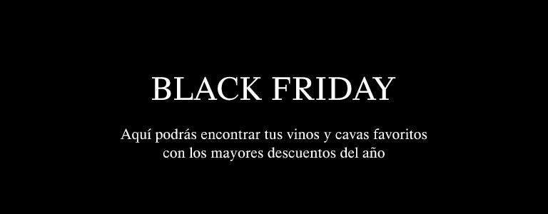 Black Friday en vinos y cavas