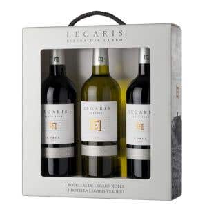 Estuche 2 Legaris Roble + 1 Legaris Verdejo