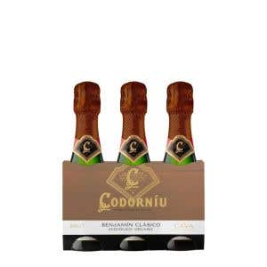 Tripack Codorníu Benjamin Clásico Brut Eco