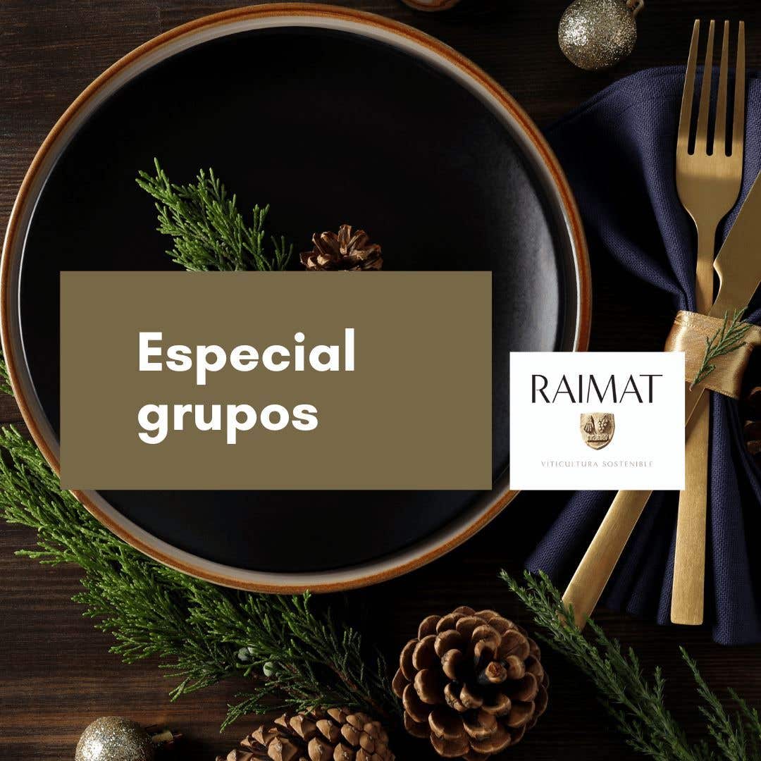 Celebra con Raimat: Especial Navidad para grupos y empresas.