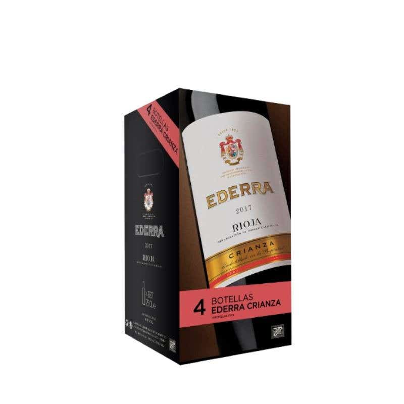 Pack 4 botellas Ederra Crianza