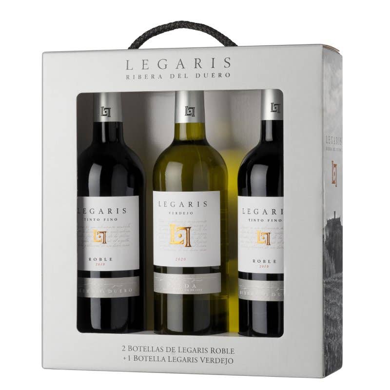 Giftpack 2 Legaris Roble + 1 Legaris Verdejo