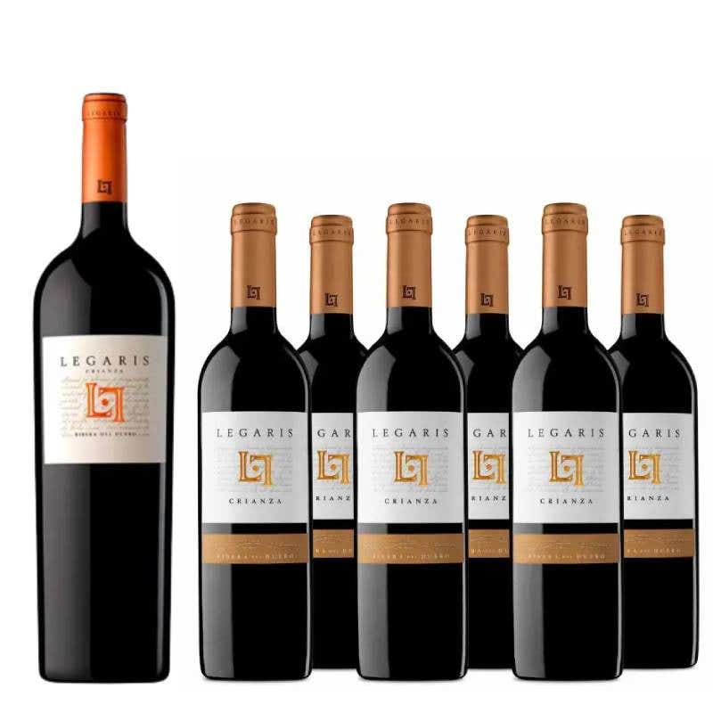 Pack 6 Legaris Crianza + Magnum