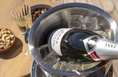 Cava brut en hielo Anna de Codorníu