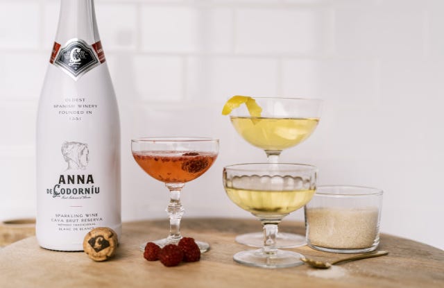 Champagne vs cava Anna de Codorníu