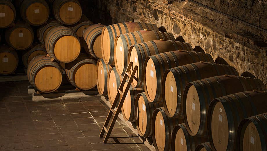 Barricas mejores vinos del Priorat